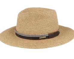 Fashion Stetson Traveller Toyo Beige Straw Hat -