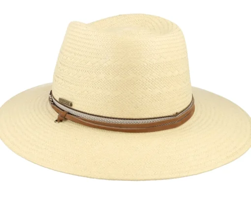 Straw Hat-Stetson Traveller Toyo Beige Straw Hat -