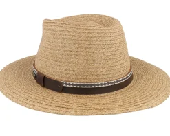 Fashion Stetson Traveller Toyo Beige Straw Hat -
