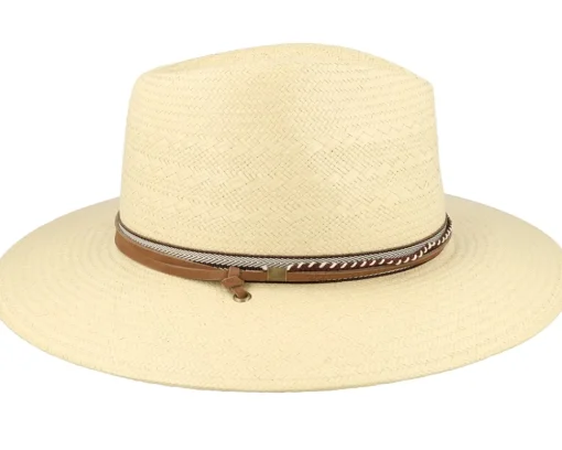 Straw Hat-Stetson Traveller Toyo Beige Straw Hat -