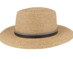 Fashion Stetson Traveller Toyo Beige Straw Hat -