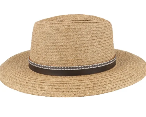 Fashion Stetson Traveller Toyo Beige Straw Hat -