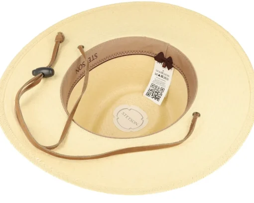 Straw Hat-Stetson Traveller Toyo Beige Straw Hat -