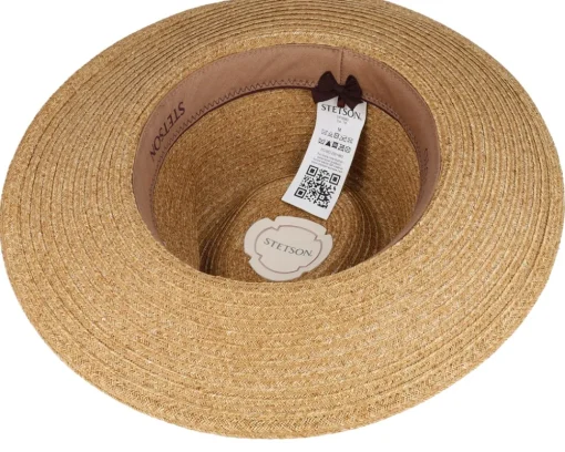Fashion Stetson Traveller Toyo Beige Straw Hat -