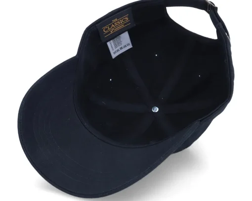 Dad Cap-Abducted Treble Clef Black Dad Cap -