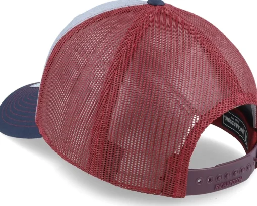 Blanks-Richardson 112 Tri Heather /Cardinal/Navy Trucker - Grey