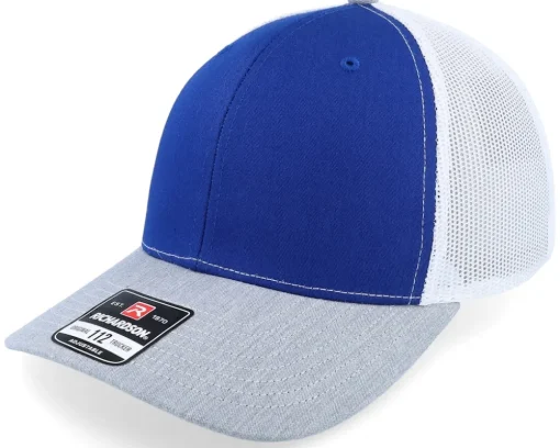 Blanks-Richardson 112 Tri Heather /Cardinal/Navy Trucker - Grey