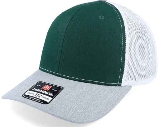Blanks-Richardson 112 Tri Heather /Cardinal/Navy Trucker - Grey