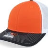 Trucker-Richardson 112 Tri /White/Black Trucker - Orange