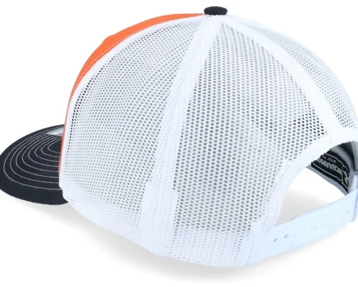 Trucker-Richardson 112 Tri /White/Black Trucker - Orange