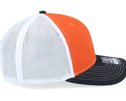 Trucker-Richardson 112 Tri /White/Black Trucker - Orange