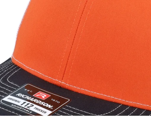 Trucker-Richardson 112 Tri /White/Black Trucker - Orange
