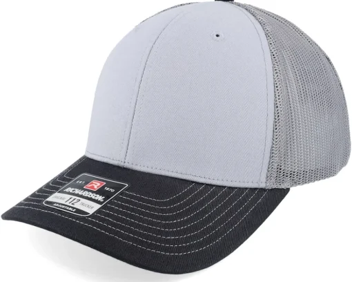 Discount Richardson 112 Tri Royal/White/Heather Grey Trucker - Blue