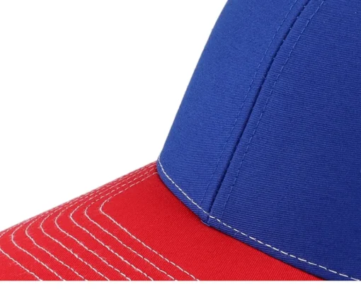 Adjustable-Richardson 312 Tri Royal/White/Red Adjustable - Blue