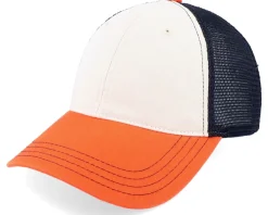 Discount Richardson 111 Tri Stone/Black/Orange Trucker - Beige