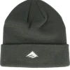 Discount Emerica Triangle Beanie Green/White Cuff -