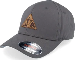 Flexfit-Wild Spirit Triangle Shape Mountain Patch Dark Grey Flexfit -
