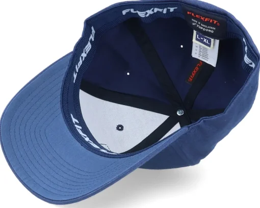 Flexfit-Skillfish Trout Fisher Patch Organic Navy Flexfit -
