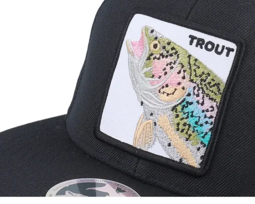 Snapback-Skillfish Trout Pro Fishing Snapback - Black