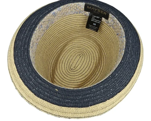 Sale Mayser Troy Paperbraid Beige Straw Hat -
