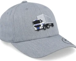 Adjustable | Motor-Kiddo Cap Truck Container Heather Grey Adjustable -