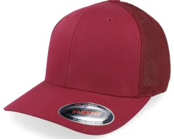 Flexfit | Blanks-Flexfit Trucker Mesh Cranberry -