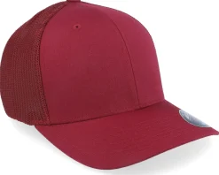 Flexfit | Blanks-Flexfit Trucker Mesh Cranberry -