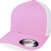 Flexfit | Blanks-Flexfit Trucker Mesh 2-Tone Pink/White -