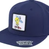 Best Looney Tunes Tweety With Cap Navy Snapback -