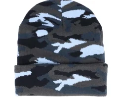 Blank Beanies-Beechfield Twilight Camo Cuff -