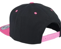 Snapback-Unicorns Are Real Black/Neon Pink Snapback -