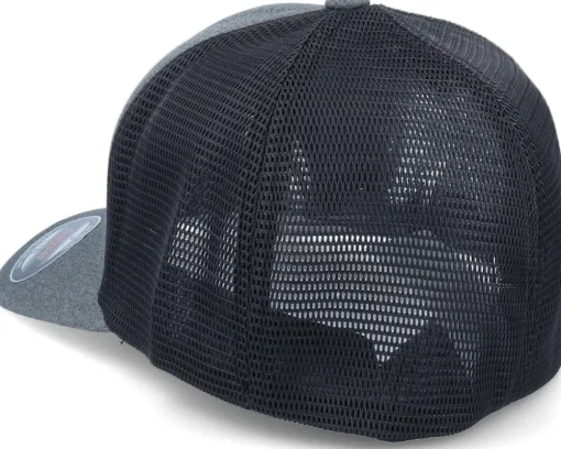 Flexfit-Flexfit Unipanel Dark Grey/Black Trucker -