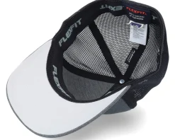 Flexfit-Flexfit Unipanel Dark Grey/Black Trucker -