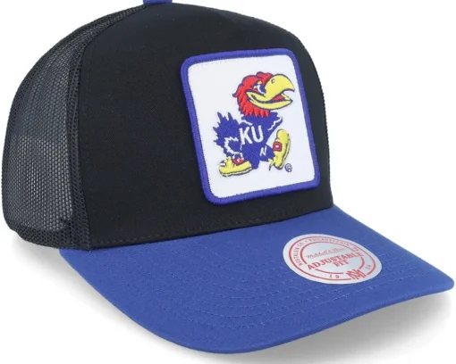 Trucker-Mitchell & Ness University Of Kansas Truck It Trucker - Black