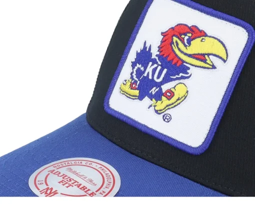 Trucker-Mitchell & Ness University Of Kansas Truck It Trucker - Black