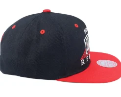 Snapback-Mitchell & Ness University Of Nevada L.v. Monument Black/Red Snapback -