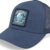 Trucker-The Smurfs Us Navy Smurf Patch Navy Trucker -