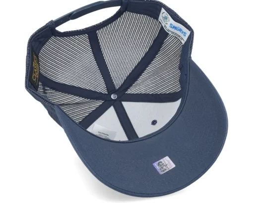 Trucker-The Smurfs Us Navy Smurf Patch Navy Trucker -