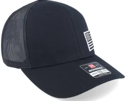 Trucker-Army Head Usa Black/White Trucker -