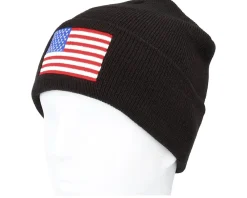 Fashion American Needle USA Knit Black Cuff -