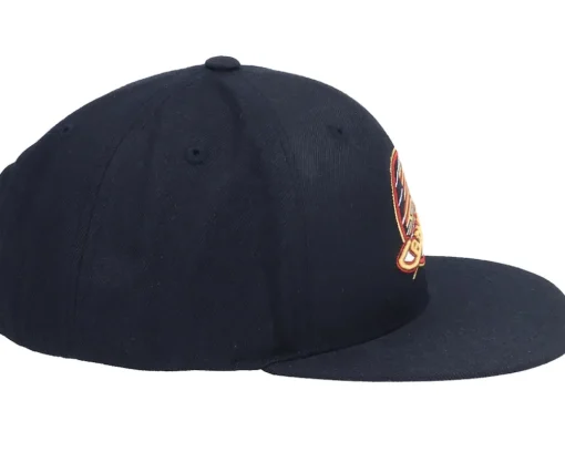 Snapback-American Needle Vancouver Canucks Archive 400 Black Snapback -
