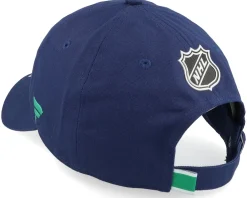 Dad Cap-Fanatics Vancouver Canucks Authentic Pro Rink Prime Dad Cap - Blue