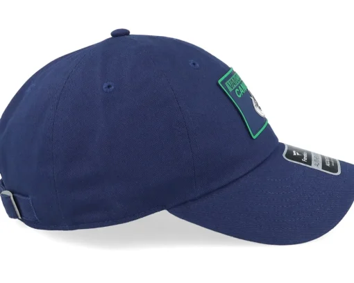 Dad Cap-Fanatics Vancouver Canucks Authentic Pro Rink Prime Dad Cap - Blue