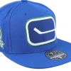 Best Mitchell & Ness Vancouver Canucks Vintage Blue Fitted -