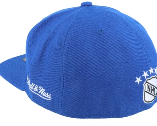 Best Mitchell & Ness Vancouver Canucks Vintage Blue Fitted -