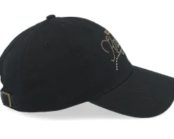 Dad Cap-American Needle Vegas Golden Knights Blue Line Black Dad Cap -