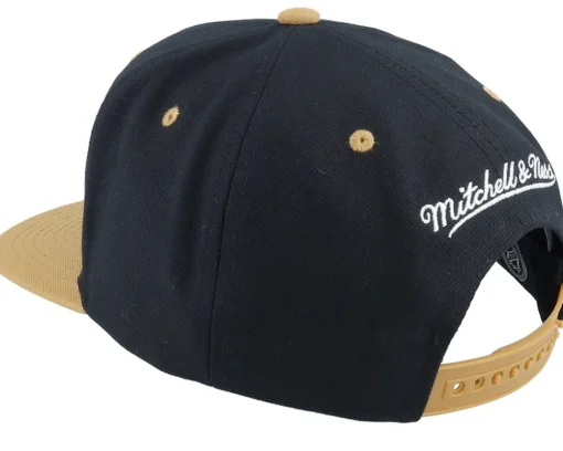 Snapback-Mitchell & Ness Vegas Golden Knights Transcript /Tan Snapback - Black
