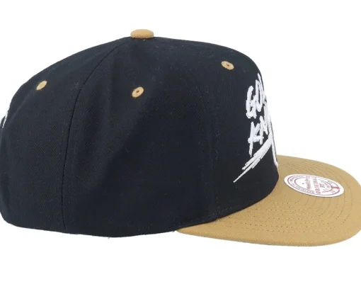 Snapback-Mitchell & Ness Vegas Golden Knights Transcript /Tan Snapback - Black