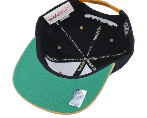 Snapback-Mitchell & Ness Vegas Golden Knights Transcript /Tan Snapback - Black