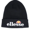Cuff Beanies-Ellesse Velly Black/White Cuff -